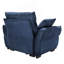 Canapé simple ergonomique 47 po avec coussins de soutien et coussins décoratifs à haute résilience, conception moderne facile à assembler pour le salon, le bureau et le bureau-2051932557