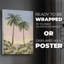 Sunrise Palms I - Impression sur toile seulement - NON CADRE-1307261004