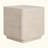 Outdoor Patio MGO Side Table, Travertine Finish, Set Of 1