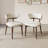 Modern Faux Leather Dining chairs,Black Solid Wood, Beige Faux Leather,Not Assembled Need-298209582