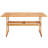Rectangular Eucalyptus Solid Wood Outdoor Dining Table , 59 " W 35.5 " D