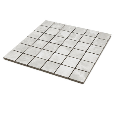 Carreau de mosaïque pour mur et plancher en porcelaine mate 2 "x 2" Nimbus