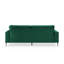 Etta 214.1Cm Velvet Square Arms Sofa-982565712