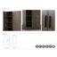 Armoire à chaussures Mia Farmhouse-124938320