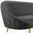 Modway Silver Orchid Perez Vertical-curve Back Sofa-72549313