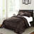 4 Piece Oversized soft Microplush Quilt Set-2096959422-2143069466