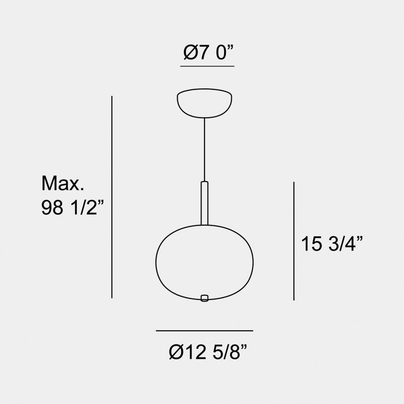 Ilargi 1 - Light LED Pendant