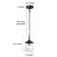 Luminaire suspendu d’extérieur 1 luminosité Zelda