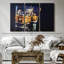 «Whiskey Glasses» sur toile-675363787