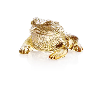 Gregoire Frog Luster Figurine