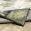 Tapis d'intérieur abstrait bleu / gris Sloane-71807893
