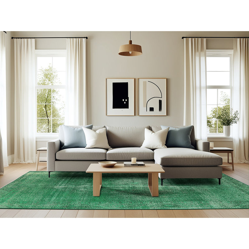 Abstract Indoor Rug, Rectangle 6' x 9'