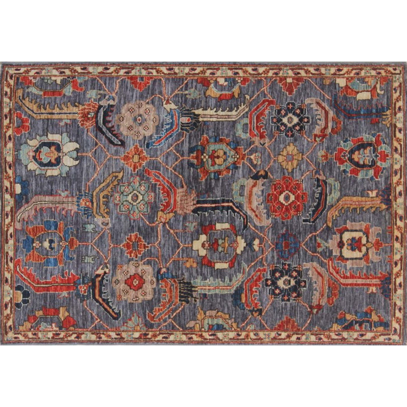 Traditional Hand Knotted Wool Oriental Area Rug