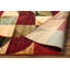 Tapis rouge / beige / gris Carleene-28680570