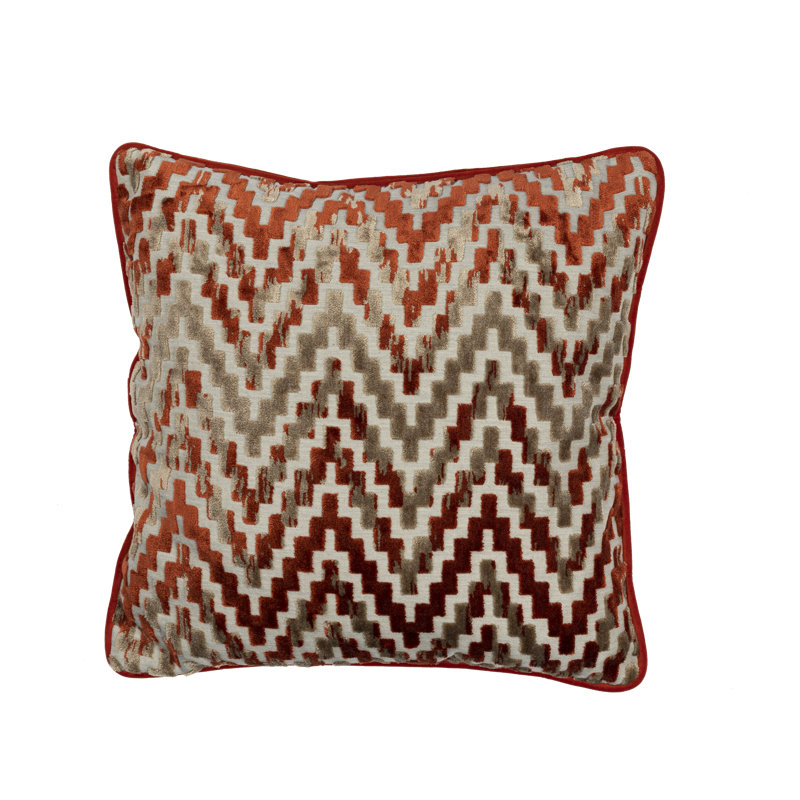 Breaun Chevron Square Throw Pillow Cover