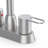 Double Handle  High-Arc Centerset RV Bathroom Faucet(Set of 2)-128613793