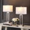 Ensemble de lampes de table en laiton doré 28,5 "avec USB Arthuree