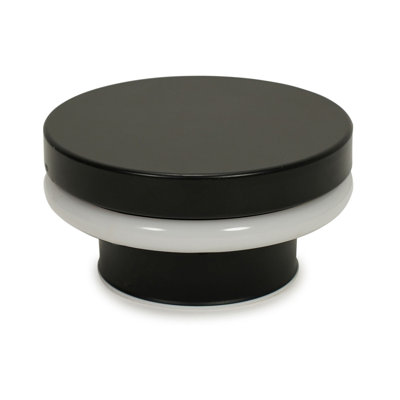 Challen Matte Black 8cm H No Power Source Required / Manual Integrated LED Outdoor Sconce