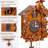 Jeniveve Solid Wood Wall Clock