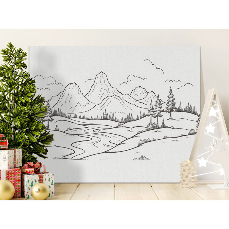 Salcido Wrapped Canvas Print Set, 12x9