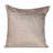 Aleta Transitional Quilted Taupe Throw Pillow-324211773