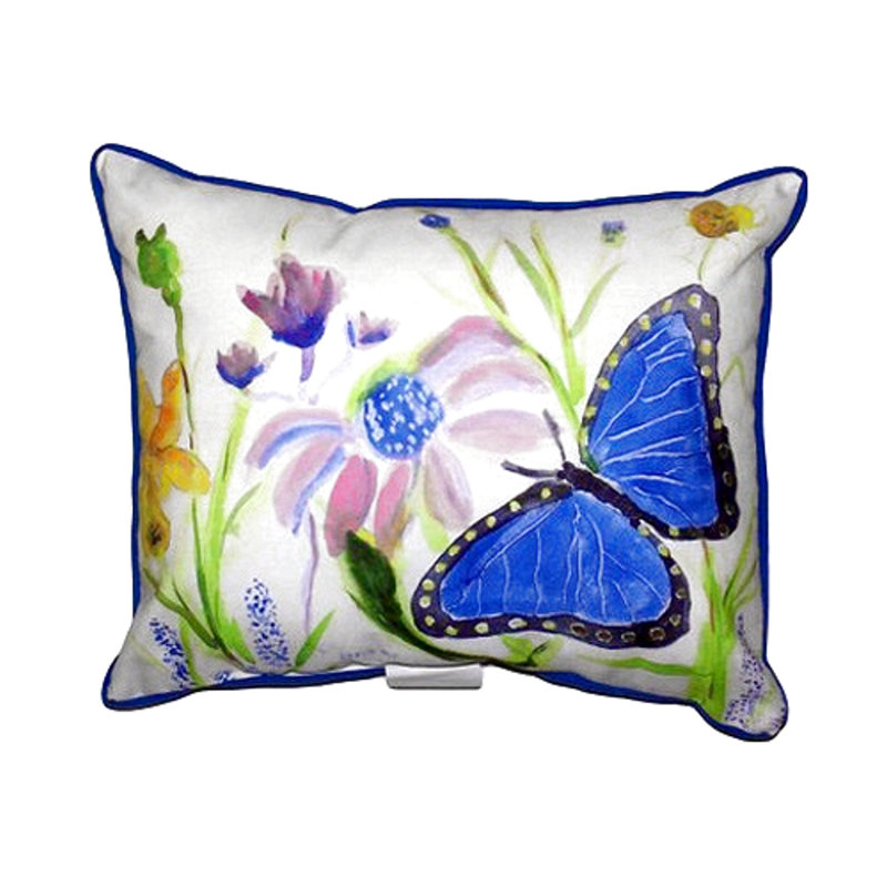 Morpho Outdoor Rectangular Pillow Cover & Insert, Small