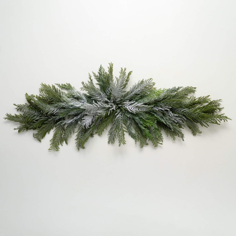 50" Artificial Cedar Swag, Green