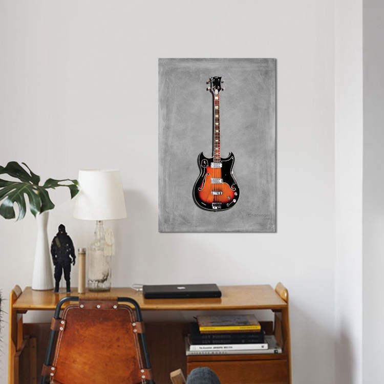 Impression sur toile tendue "Vox" par Mark Rogan, H 18 po x l 12 po x P 1,5 po, Toile tendue, Pas de tapis