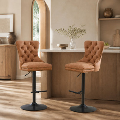 Ensemble de 2 tabourets de bar Sumdeal