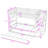 Twin Over Twin Wood Bunk Bed With Twin Trundle, Storage Staircase And Guardrails-1281581977