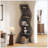 69.8" Industrial Luxe Bookshelf with Heavy-Duty Metal Frame, Premium High-End Furniture-1715578185