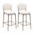 Upholstered Velvet Barstools(Set of 2)-1553455349