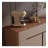 62.99" Brown Rectangular Solid Wood Shoe Storage
