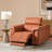  Maltby 45.25" Modern Genuine Leather Dual Motor Power Recliner with Adjustable Headrest-262997830
