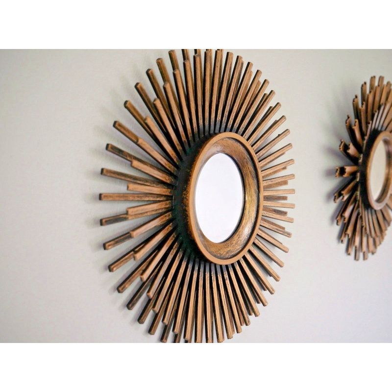 Currey Metal Mirror, Gold