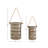 12'' H Iron Tabletop Lantern