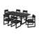 Edge Rectangular 6-Person 78'' Long Dining Set