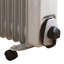 Daewoo 2500W Electric Radiator Space Heater with Adjustable Thermostat
