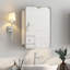 40mm W 60mm H Wall Mounted Required Framed Medicine Cabinet Mirror 2 Fixed-1605424982