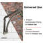 Silber Half Round Shelf Bracket-1084576006