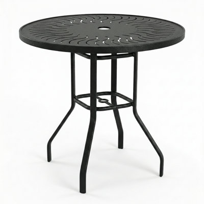 Table de balcon ronde Sacramento