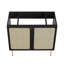 Meuble-lavabo simple 36 po avec plateau en bois Modway-93812017-93812018