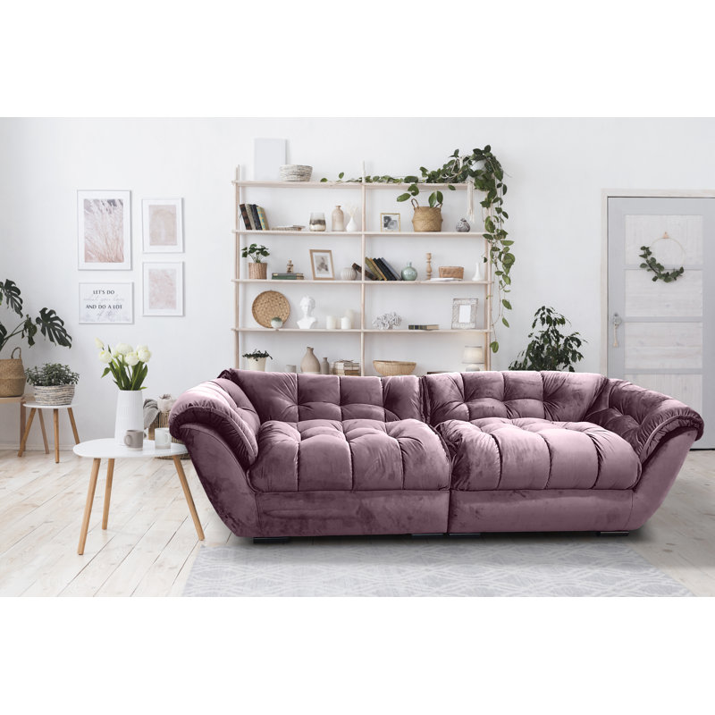 Giao 3-Seater Sofa, Pink