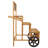 Suresnes 71cm W Manufactured Wood Merchandiser with Wheels