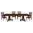 Bonessa 8 - Person Extendable Double Pedestal Dining Set-101342671