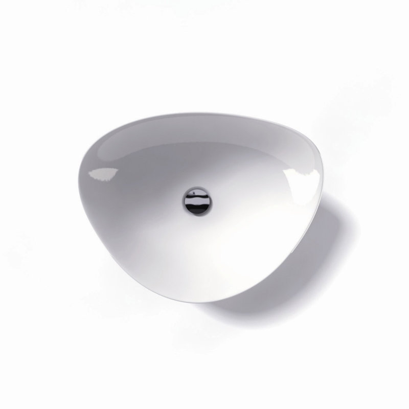 Ceramica 20.9'' L Bathroom Sink, Single Hole
