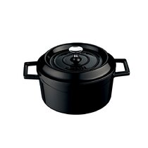 Merten and Storck Merten and Storck German Enameled Iron, Round Dutch Oven  Pot with Lid, Wayfair