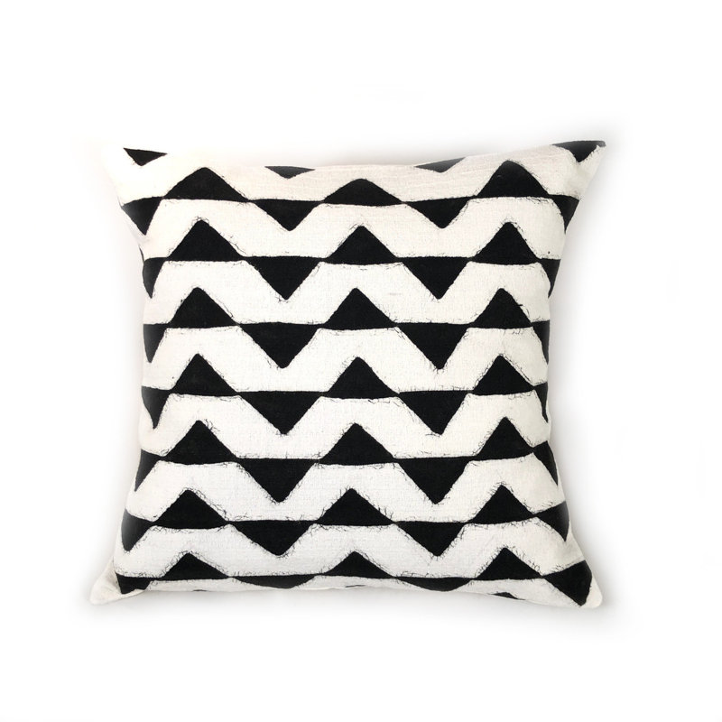 Geometric Cotton Pillow Cover