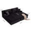 Fauteuil-lit rembourré Chaise longue-489547258