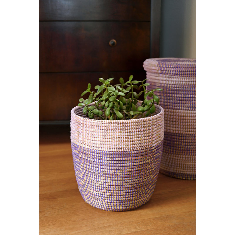 Lavender & Purple Bath Bin Basket